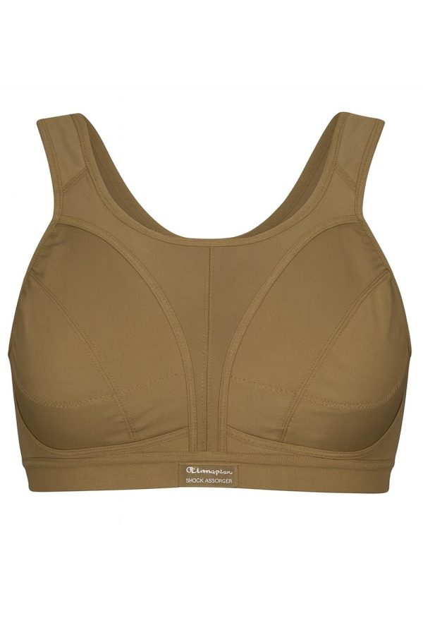 Shock Absorber Active D+ Classic Support Bra - Sand Pepper Khaki