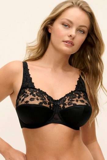 Fantasie Belle Full Cup Bra, Black, Front View