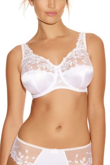Fantasie Belle Full Cup Bra, White, Front View