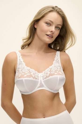 Fantasie Belle Full Cup Bra, White, Front View