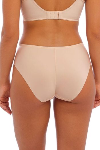 Fantasie Envisage High Waist Brief, Natural Beige, Back View