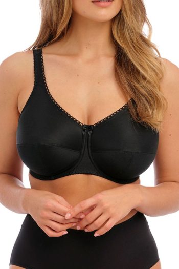 Fantasie Speciality Smooth Cup Bra, Black, Front View