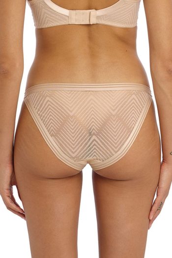 Freya Tailored Brief, Natural Beige, Back View
