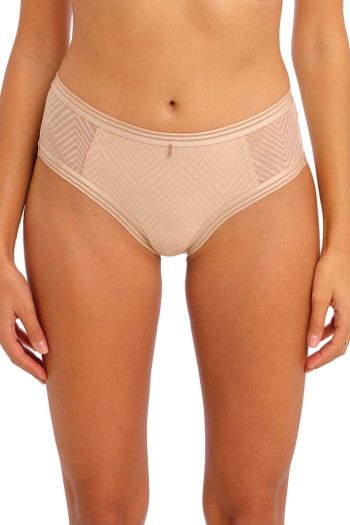 Freya Tailored Short, Natural Beige, Front View