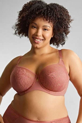 Sculptresse Sophia Full Cup Bra, Sienna Rose, Front View