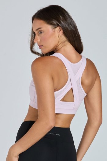 Abi and Joseph Leo Hi-Tech Sports Bra, Lily, Back View