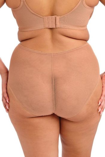 Elomi Matilda Full Brief, Cafe Au Lait, Back View