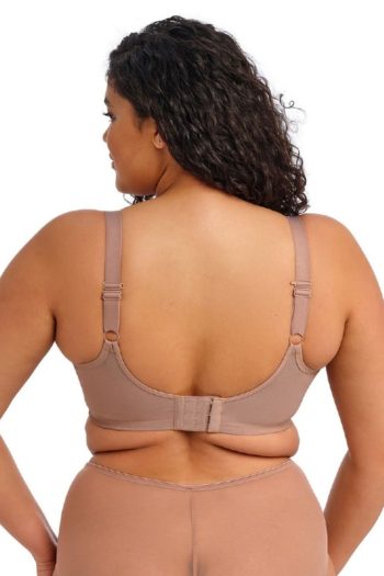 Elomi Matilda Plunge Bra, Praline, Regular Back View