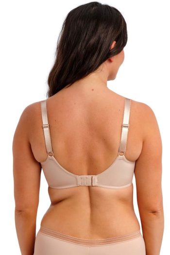 Fantasie Fusion Full Cup Side Support Bra, Natural Beige, Back View