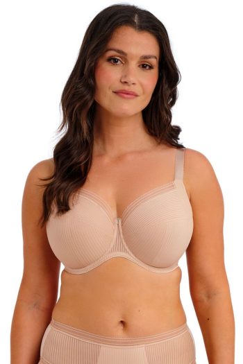 Fantasie Fusion Full Cup Side Support Bra, Natural Beige, Front View