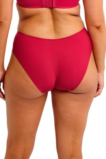 Fantasie Illusion Brief, Red, Back View