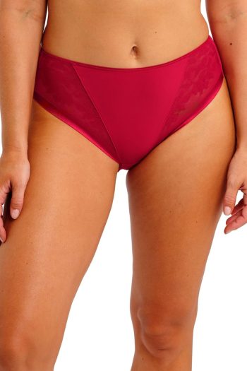 Fantasie Illusion Brief, Red, Front View