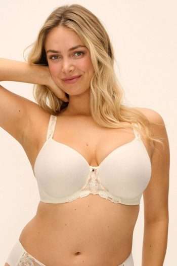 Fantasie Magdalena Moulded Spacer Bra, Ivory, Front View