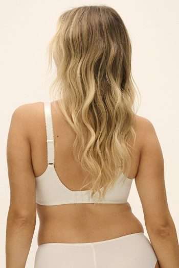 Fantasie Magdalena Side Support Bra, Ivory, Back View