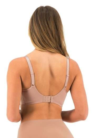 Fantasie Rebecca Essentials Moulded Spacer Bra, Cafe Au Lait, Back View