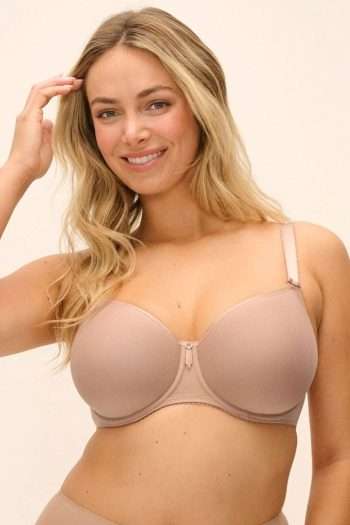 Fantasie Rebecca Essentials Moulded Spacer Bra, Cafe Au Lait, Front View