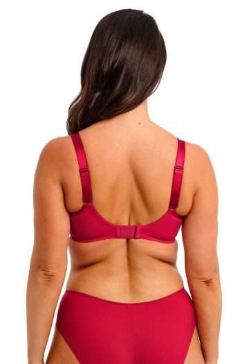 Fantasie Rebecca Essentials Moulded Spacer Bra, Red, Back View