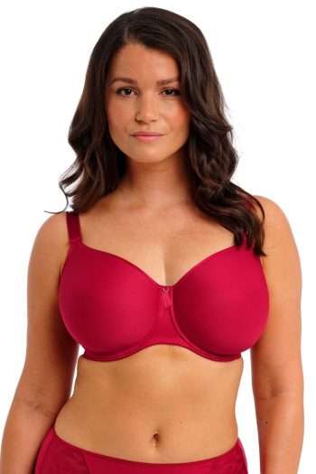 Fantasie Rebecca Essentials Moulded Spacer Bra, Red, Front View