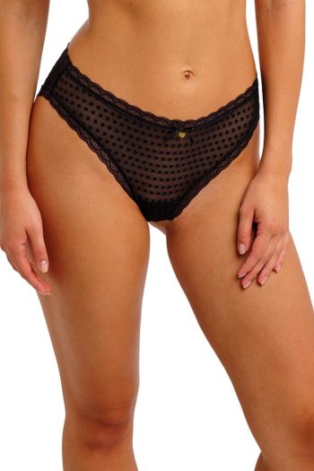 Freya Spot-Light Brief, Black, Front View