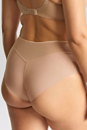 Panache Tango Essence Deep Brief, Honey, Back View