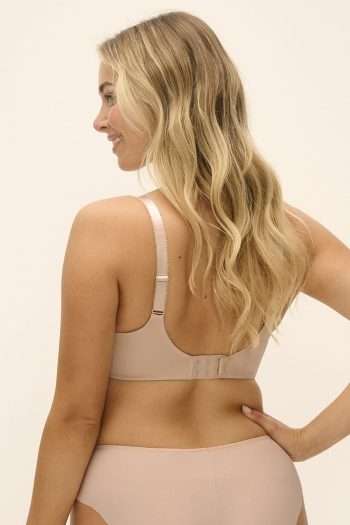 Fantasie Magdalena Side Support Bra, Natural Beige, Back View