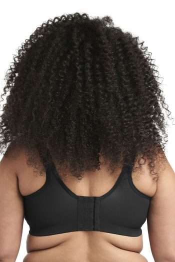 Goddess Celeste Non-Wired Soft Cup Bra, Black, Back View