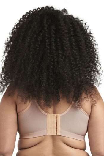 Goddess Celeste Non-Wired Soft Cup Bra, Fawn, Back View