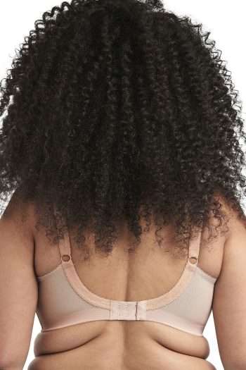 Goddess Keira Non-Wired Soft Cup Bra, Fawn, Back View