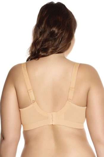 Goddess Keira Nursing Bra, Nude, Back View