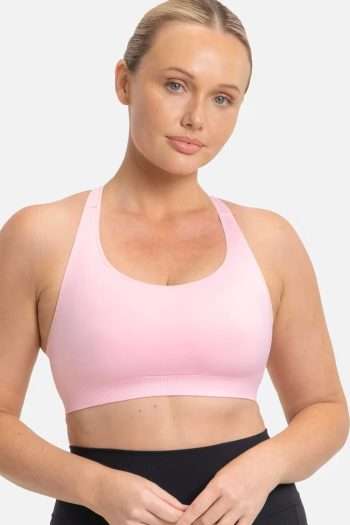 Triumph Triaction Ultra Seamfree Top, Pink, Front View