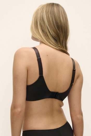 Fantasie Magdalena Balconette Bra, Noir, Back View