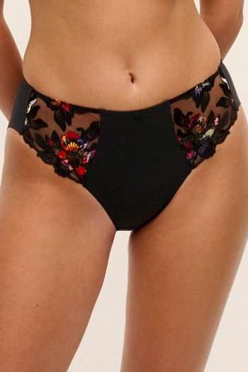 Fantasie Magdalena Brief, Noir, Front View