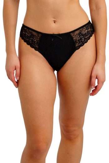 Freya Quinn Brief, Black, Front View