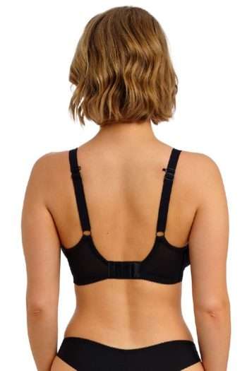 Freya Quinn Moulded Spacer Bra, Black, Regular Back View