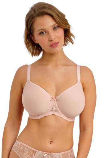 Freya Quinn Moulded Spacer Bra, Cameo, Front View
